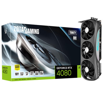 Image of ZOTAC NVIDIA GeForce RTX 4080 16GB GDDR6X Video Card