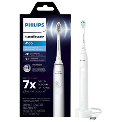 Image of Philips Sonicare 4100 Electric Toothbrush (HX3681/23) - White