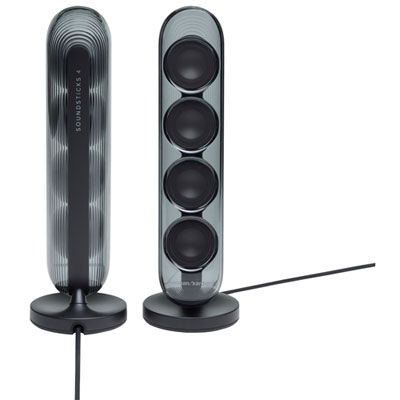 Harman Kardon SoundSticks 4 Bluetooth Wireless Speaker - Black 