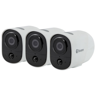 Swann Xtreem Wire-Free Indoor/Outdoor 1080p HD Security Camera - 3-Pack - White I highly recommend this Swann wireless 1080p security camera to any and everyone!