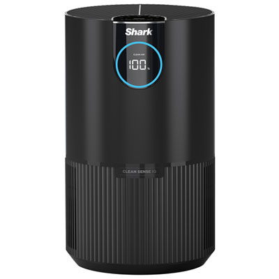 Image of Shark HP100C Air Purifier with HEPA Filter - Black