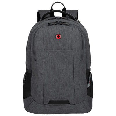 Image of Wenger 15.6   Laptop Commuter Backpack - Dark Grey