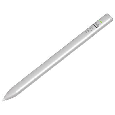 Logitech Crayon USB-C Digital Pencil for iPad (2018 & Later) - Silver I enjoy how good it is drawing with this pen