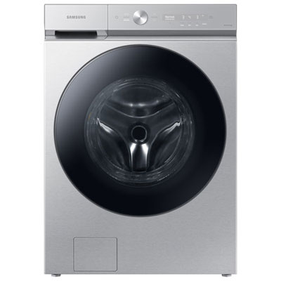 Open Box - Samsung Bespoke 6.1 Cu. Ft. Front Load Washer (WF53BB8700ATUS) - Stainless - Perfect Condition