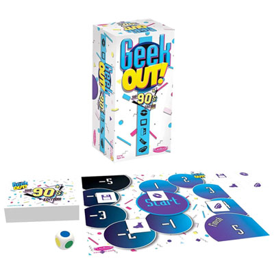 Image of Ultra PRO Geek Out Trivia Party Game: The 90s Edition