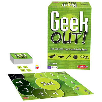 Image of Ultra PRO Geek Out Trivia Party Board Game: Original Edition