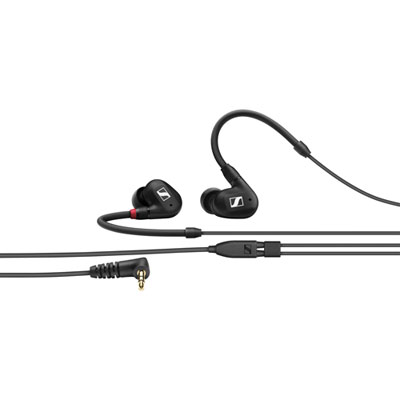 Image of Sennheiser IE 100 Pro In-Ear Monitor Headphones - Black