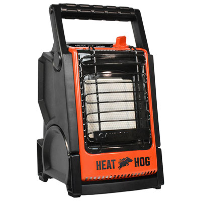 Image of Heat Hog Portable Propane Heater - 9,000 BTU - Black