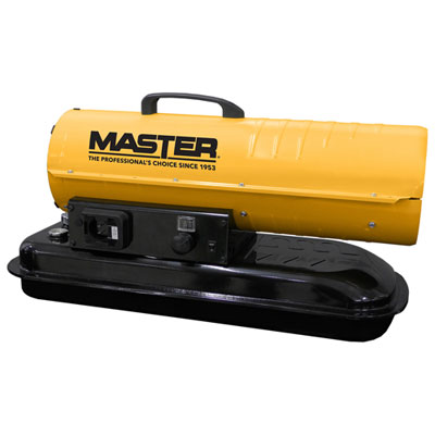 Image of Master Battery & Kerosene Diesel Air Heater - 80,000 BTU - Yellow