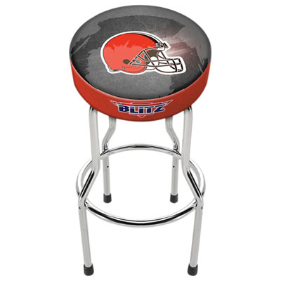 Image of Arcade1Up Cleveland Browns Adjustable Height Arcade Stool