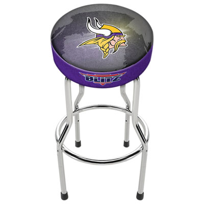 Image of Arcade1Up Minnesota Vikings Adjustable Height Arcade Stool