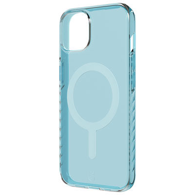 Image of BodyGuardz Carve Fitted Soft Shell Case with MagSafe for iPhone 14 - Sky Blue