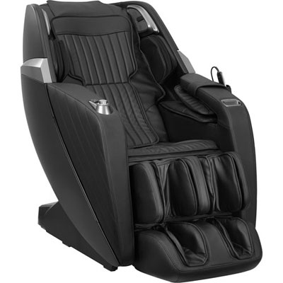 Image of Open Box - Insignia Zero Gravity Full Body Recliner Massage Chair - Black
