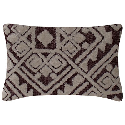 Image of Millano Collection Dolce 20   Rectangular Luxury Feather Decorative Pillow Cushion - Plum