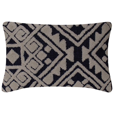 Image of Millano Collection Dolce 20   Rectangular Luxury Feather Decorative Pillow Cushion - Midnight