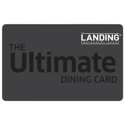 The Landing Group Ultimate Dining Gift Card - $200 - Digital Download