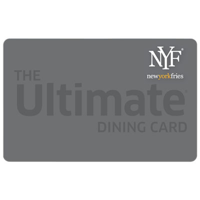 New York Fries Gift Card - $50 - Digital Download