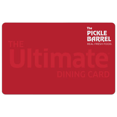 The Pickle Barrel Gift Card - $100 - Digital Download
