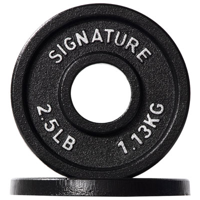 Image of Signature Fitness Cast Iron Weight Plate - 2.5lb