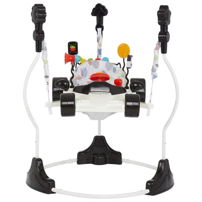 Dream On Me Champ 2-in-1 Activity Centre & Bouncer - White