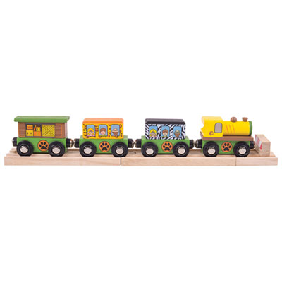 Image of Bigjigs Toys Safari Train Set