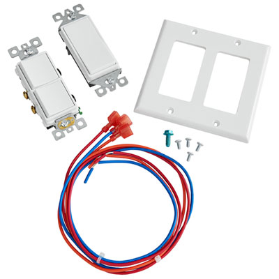 Image of Broan High Voltage Wiring Kit for ADA (HAWSK3) - White