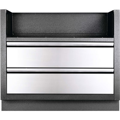 Image of Napoleon OASIS Outdoor Kitchen Under Grill Cabinet for Built-In 700 Series 38   Gas Grill - Grey