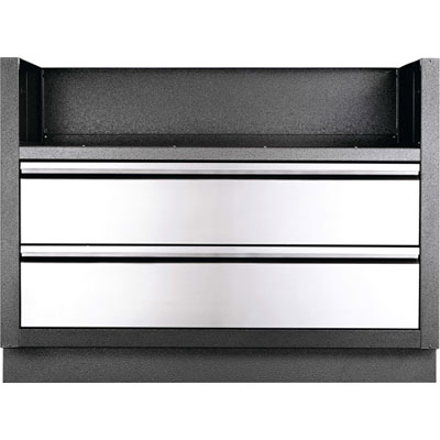 Image of Napoleon OASIS Outdoor Kitchen Under Grill Cabinet for Built-In 700 Series 44   Gas Grill - Grey