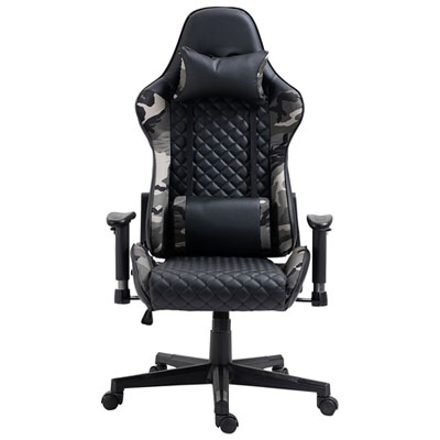Brassex Violet High-Back Mesh Task Chair - Black/Camo