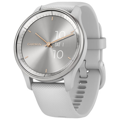 Garmin vivomove Trend 40mm Bluetooth Active Smartwatch - Mist Grey I bought this watch for the classic design and smart watch function combined