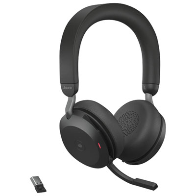Casque D'écoute Bluetooth À Suppression Du Bruit Evolve2 75 De Jabra - Noir