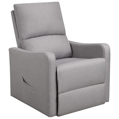 Fauteuil Inclinable Électrique Contemporain Willow - Gris Pâle