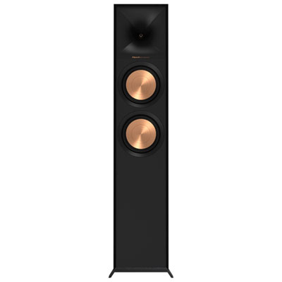 Klipsch Dual R605FA 400-Watt 2-Way Tower Speaker - Single - Black