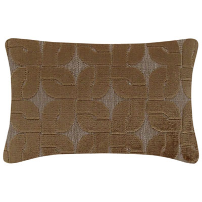 Millano Collection Haven 20" Luxury Decorative Pillow Cushion - Gold/Beige