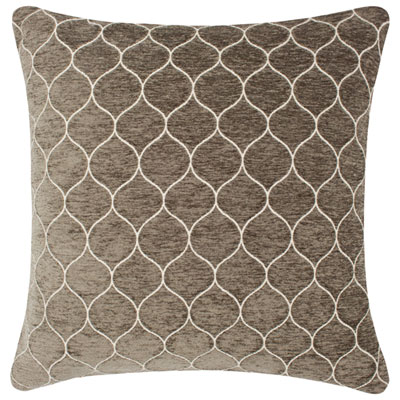 Millano Collection Stella 18" Luxury Decorative Pillow Cushion - Mink