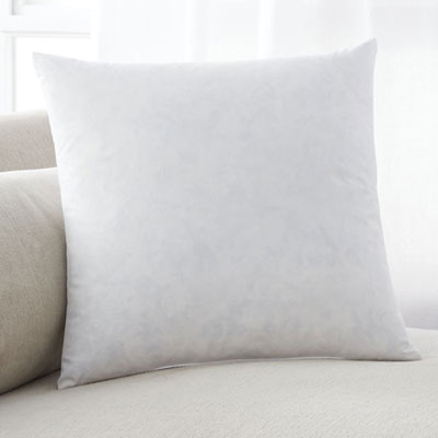 Millano Collection 20" Feather Cotton Pillow Insert - 2 Pack