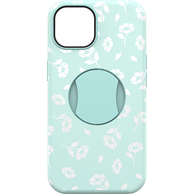 OtterBox OtterGrip Symmetry Fitted Hard Shell Case with MagSafe for iPhone 13/14 - Poppies By The Sea