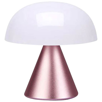 Lexon Mina M Portable LED Lamp - Light Pink