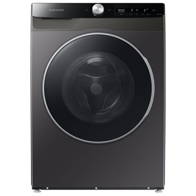 Image of Open Box - Samsung 2.9 Cu. Ft. Front Load Steam Washer (WW25B6900AX/AC) - Inox - Scratch & Dent