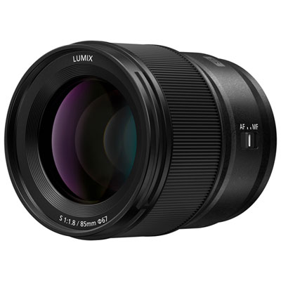 Panasonic LUMIX S 85mm f/1.8 OIS Prime Lens - Black Amazing lens