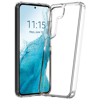 Adreama Shockproof Fitted Hard Shell Case for Samsung Galaxy S23 - Clear