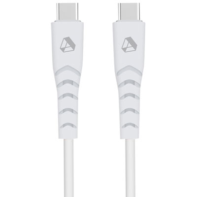 Adreama 1.5m (5 ft.) USB-C to USB-C Charge/Sync Cable (AD-GRSC-C-WHT) - White