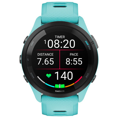 Garmin Forerunner 265 46mm GPS Watch with Heart Rate Monitor - Aqua/Black I have a couple of weeks with the device and couldn’t be more happier