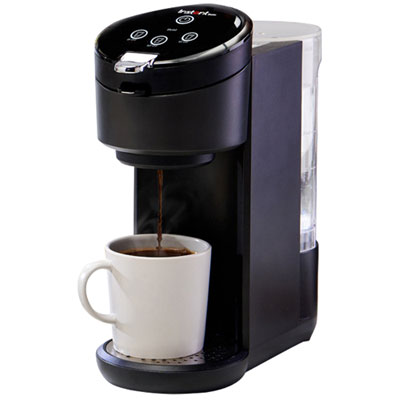 DRINKPOD JAVAPod K-Cup Coffee Maker and Single Serve Brewer Coffee Machine,  Includes Pod Capsule with Integrated Mesh Strainer, Refillable or in-Line