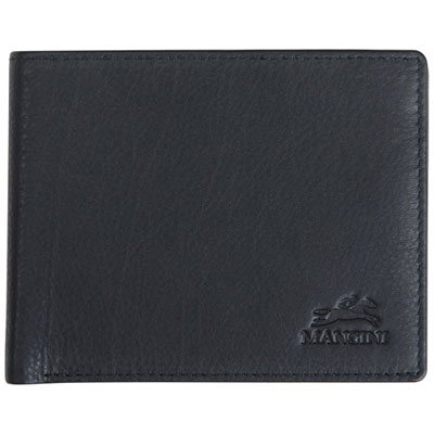 Image of Mancini Monterrey RFID Genuine Leather Bi-fold Wallet - Black