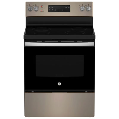 GE 30" 5.0 Cu. Ft. Freestanding Electric Range (JCB630ETES) - Slate
