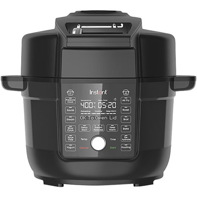 Instant Pot Duo Crisp With Ultimate Lid Multi-Cooker & Air Fryer - 6.5Qt - Black Works great