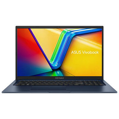 Image of ASUS Vivobook 17 17.3   Laptop - Quiet Blue (Intel Core i5-1235U /1TB SSD/16GB RAM/Windows 11)