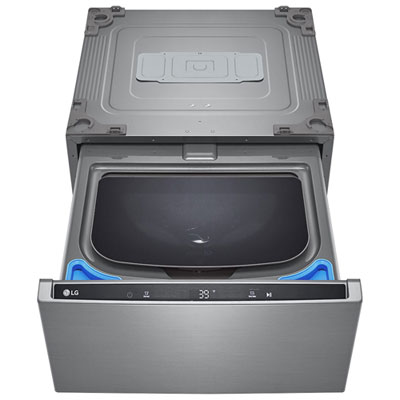 Laveuse Sur Socle De 1 Pi³ De 27 Po Sidekick De Lg (Wd300Cv) - Acier Graphite The installer did great! He left everything very clean