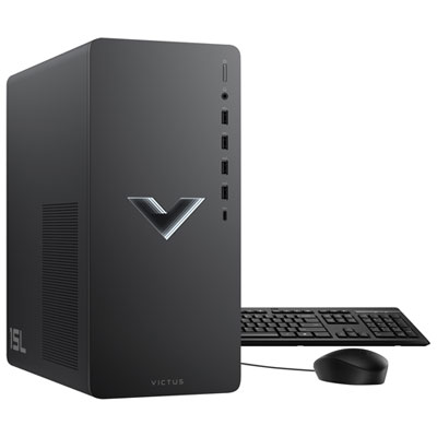 Image of HP Victus Gaming PC (AMD Ryzen 55600G/512GB SSD/12GB RAM/GeForce RTX 3050) - Only at Best Buy